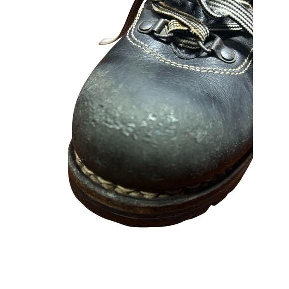 Vintage Standard Limmer Hiking Boots Men’s Size 7.5 Handmade Leather Trail Boots - Picture 8 of 12